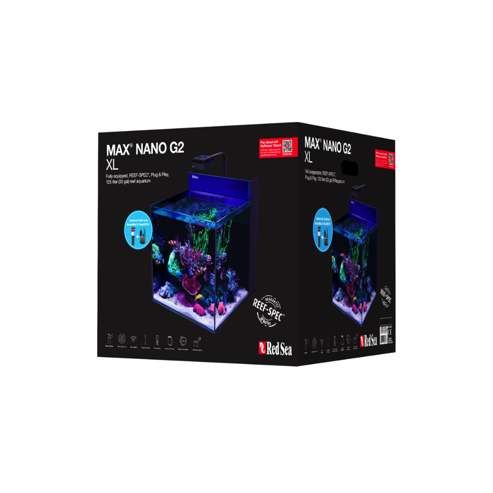 Red Sea MAX NANO G2 XL- Aquarium ohne Unterschrank
